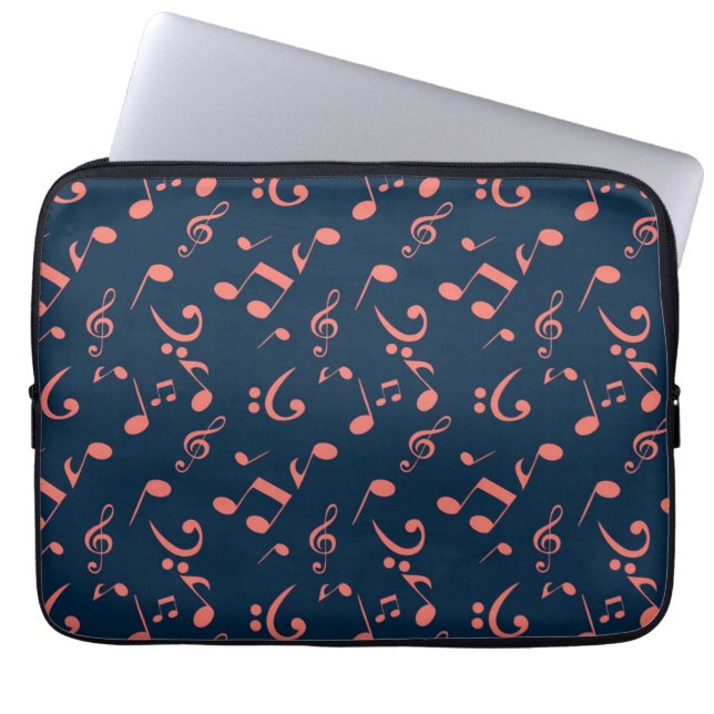 Housse Pour Ordinateur Portable Motif musical (Devant)