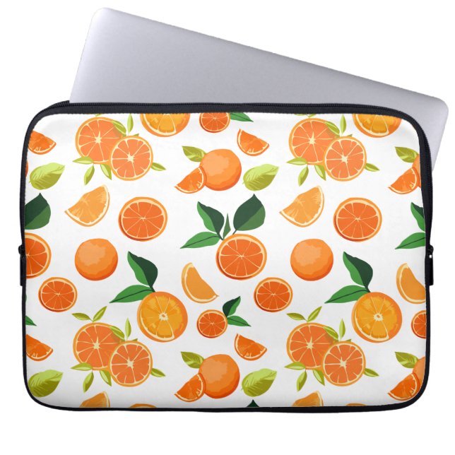 Housse Pour Ordinateur Portable Motif orange (Devant)