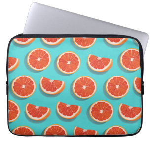 Housse Pour Ordinateur Portable Motif orange juteux doux