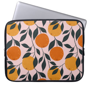 Housse Pour Ordinateur Portable Motif orange vibrant