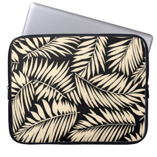 Housse Pour Ordinateur Portable Motif Palm Leaf sans faille dans