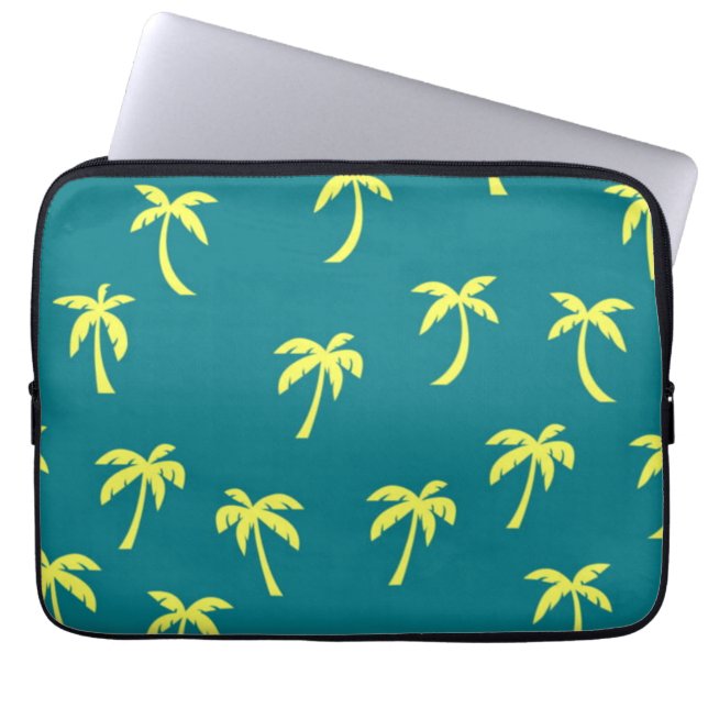 Housse Pour Ordinateur Portable Motif palmier (Devant)