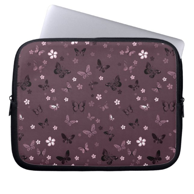 Housse Pour Ordinateur Portable Motif papillon 5 (Devant)