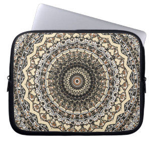 Housse Pour Ordinateur Portable Motif passé de kaléidoscope de mandala d'amour