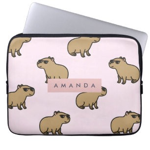 Housse Pour Ordinateur Portable Motif Pastel Cute Dog personnalisé