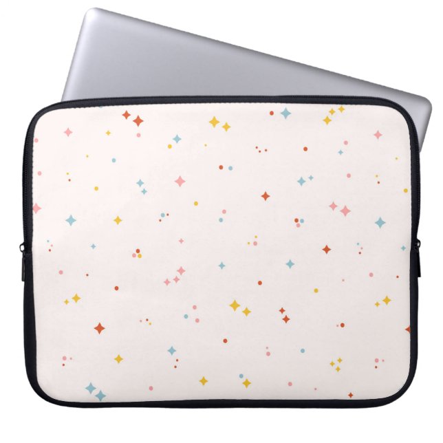 Housse Pour Ordinateur Portable Motif Pastel Star (Devant)