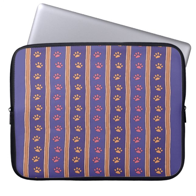 Housse Pour Ordinateur Portable Motif Pawprint (Devant)