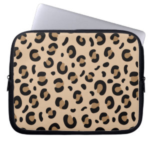 Housse Pour Ordinateur Portable Motif rayé de tigre gras – Conception d'impression