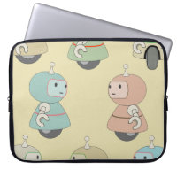 Motif robot mignon