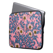 Housse Pour Ordinateur Portable Motif rose de chien (devant gauche)