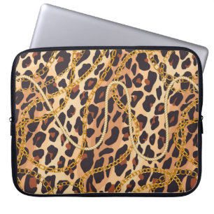 Housse Pour Ordinateur Portable Motif sans chaîne. Poster de animal. Tren baroque
