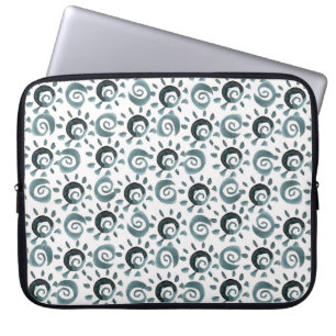 Housse Pour Ordinateur Portable Motif sans couture avec aquarelle