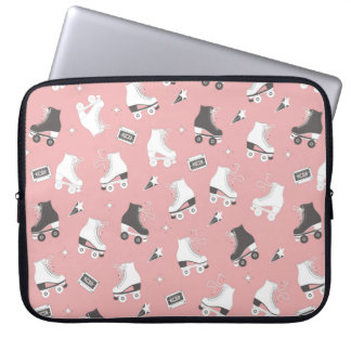 Housse Pour Ordinateur Portable Motif sans couture avec roulettes et cassette t