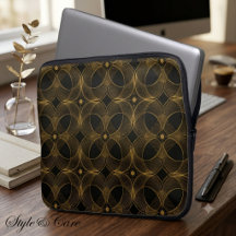 Motif sans couture Guilloché Or Luxe