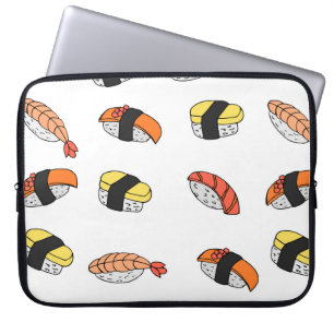 Housse Pour Ordinateur Portable motif sans soudure du Sushi