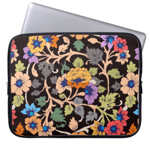Housse Pour Ordinateur Portable motif sans soudure. ornement fleuri islamique clas