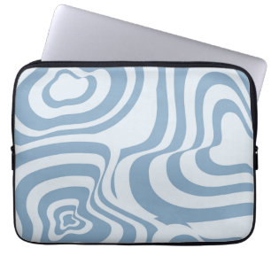 Housse Pour Ordinateur Portable Motif Super Y2K rétro bleu
