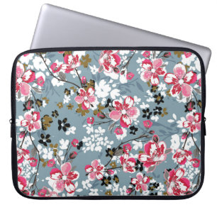 Housse Pour Ordinateur Portable Motif tendance en petites fleurs