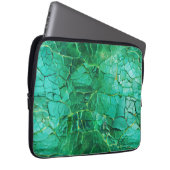 Housse Pour Ordinateur Portable Motif textuel turquoise vif (Devant droit)