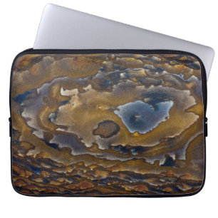 Housse Pour Ordinateur Portable Motif Tourbillonnant Sur Dalle De Jasper