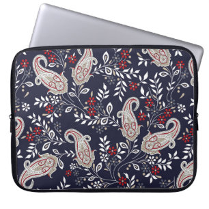 Housse Pour Ordinateur Portable motif traditionnel indien paisley