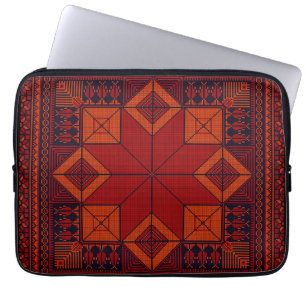 Housse Pour Ordinateur Portable Motif traditionnel Palestine broderie tatreez
