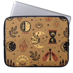 Housse Pour Ordinateur Portable motif transparent avec éléments magiques