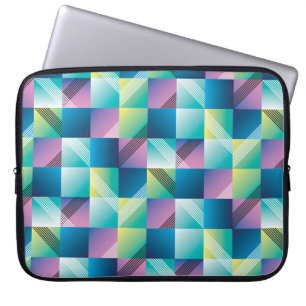 Housse Pour Ordinateur Portable Motif transparent de géométrie Abstraite