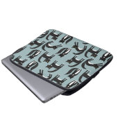 Housse Pour Ordinateur Portable Motif Tuxedo (Devant bas)
