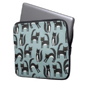 Housse Pour Ordinateur Portable Motif Tuxedo (devant gauche)