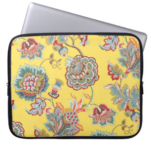 Housse Pour Ordinateur Portable Motif vintage décoratif sans couture. M traditionn