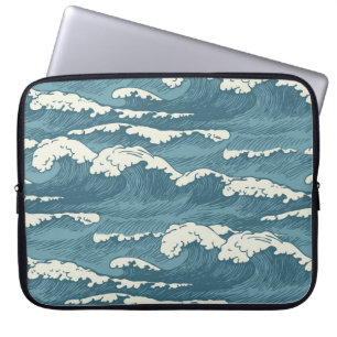 Housse Pour Ordinateur Portable Motif Vintage rétro-tiré à la main