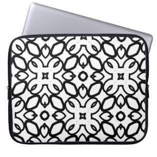 Housse Pour Ordinateur Portable Motif vintage sans couture en ornement géométrique