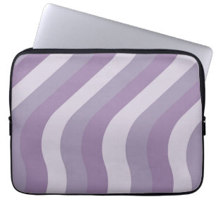 Housse Pour Ordinateur Portable Motif Y2K Super de flux de liquide violet