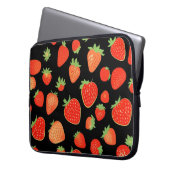 Housse Pour Ordinateur Portable Motifs de fraises (devant gauche)