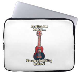 Housse Pour Ordinateur Portable mots de guitare motivante pour guitaristes