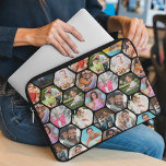 Housse Pour Ordinateur Portable Multi Photo Collage Simple Moderne Hexagon Motif<br><div class="desc">Multi Photo Collage Simple moderne Hexagon Honeycomb Motif Personnalisé Electronique Portable Manches Coques dispose d'un montage photo de vos photos préférées en forme d'hexagone. Parfait pour les cadeaux d'anniversaire, Noël, Fête des Mères, Fête des pères, Grands-parents, frère, soeur, meilleur ami et plus. CONSEIL PHOTO : centrez vos photos avant de...</div>