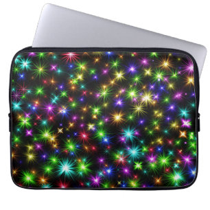 Housse Pour Ordinateur Portable Multicolor Christmas Star Rays-57191