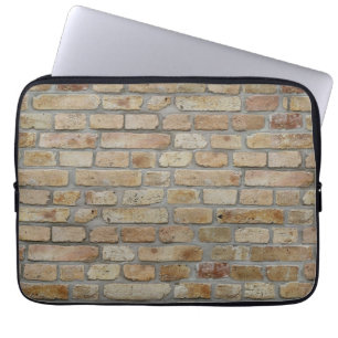 Housse Pour Ordinateur Portable Mur Brown en briques Un design novateur