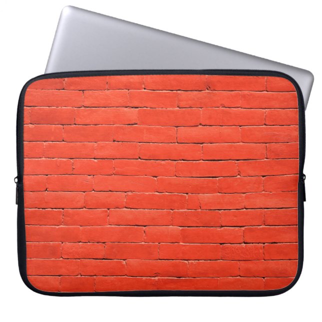 Housse Pour Ordinateur Portable Mur de brique brique rouge (Devant)