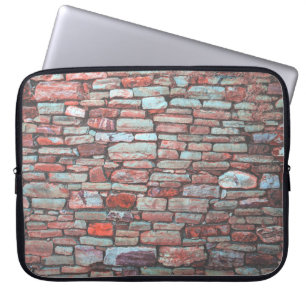Housse Pour Ordinateur Portable Mur en brique rouge