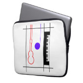 Housse Pour Ordinateur Portable Musikinstrument (devant gauche)