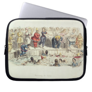Housse Pour Ordinateur Portable Nageant pour des dames, 1844 (litho)
