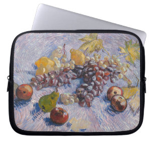 Housse Pour Ordinateur Portable Nature morte avec raisins et pommes de Van Gogh, I