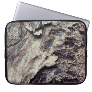 Housse Pour Ordinateur Portable Nature texture écorce de bois rugueux
