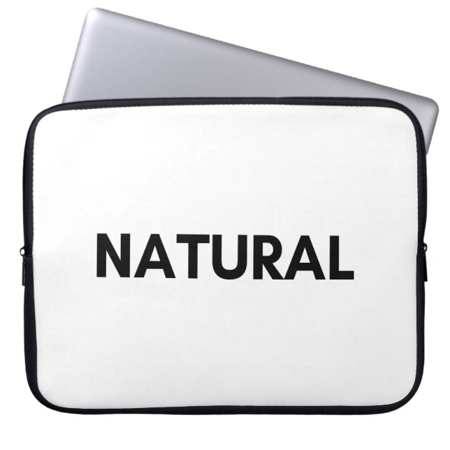 Housse Pour Ordinateur Portable naturel (Devant)