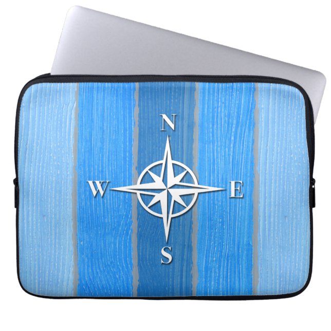 Housse Pour Ordinateur Portable Nautical themed design (Devant)