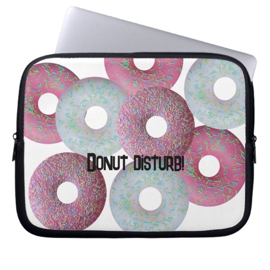 Housse Pour Ordinateur Portable Ne dérange pas ! (Devant)