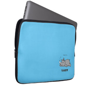 Housse Pour Ordinateur Portable Né pour être paresseux