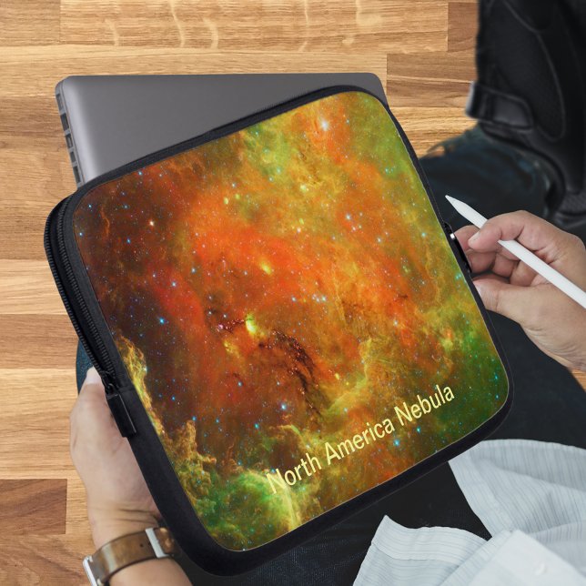 Housse Pour Ordinateur Portable Nebula Amérique du Nord (North America Nebula Laptop Sleeve)